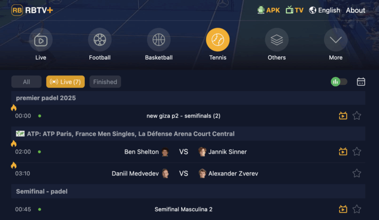 RBTV+ Link – Sports Live Streaming for Free