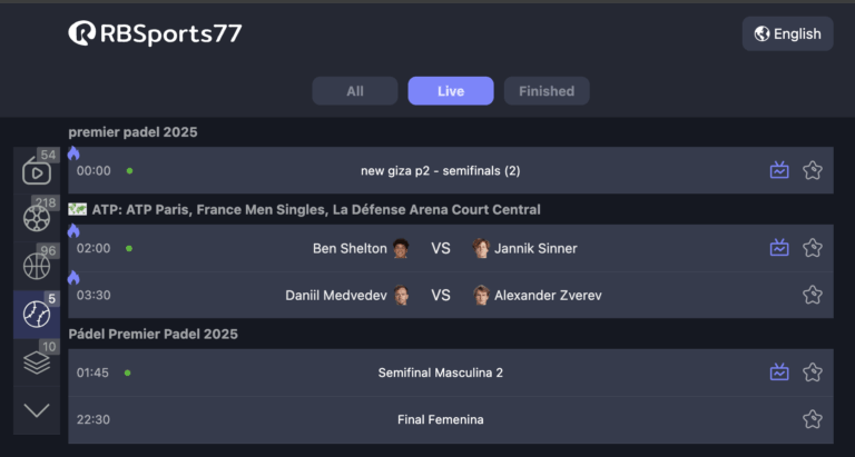 RBSports77 Link – Sports Live Streaming for Free
